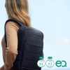 RUCSAC LAPTOP 14'' NEGRU EQ MATERIAL RECICLAT KENSINGTON - imagine 3