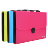 SERVIETA PLASTIC CU MANER 13 COMPARTIMENTE DIVERSE CULORI NEON DELI - imagine 4