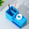 SUPORT BIROU 3 COMPART+SERTAR BLEU DELI - imagine 2