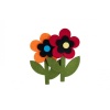 Accesorii creatie - floare fetru, set 2 buc, Colorarte - imagine 2