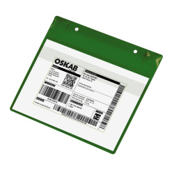 Buzunar logistic neodymium magnet Tarifold, verde, A5 landscape, 5 bucati/set