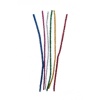 Accesorii creatie - sarma plusata, rosu, cu sclipici, set 25 buc, Colorarte - imagine 2