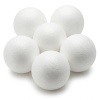 Accesorii creatie - polistiren - sfera, alb, 4.5cm, set 6 buc, Colorarte