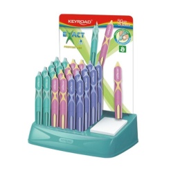 Alternative view of Stilou Keyroad Exact KR972508, penita iridium "M", alimentare rezerve, grip ergonomic, corp plastic diverse culori pastel