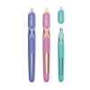 Stilou Keyroad Exact KR972508, penita iridium "M", alimentare rezerve, grip ergonomic, corp plastic diverse culori pastel