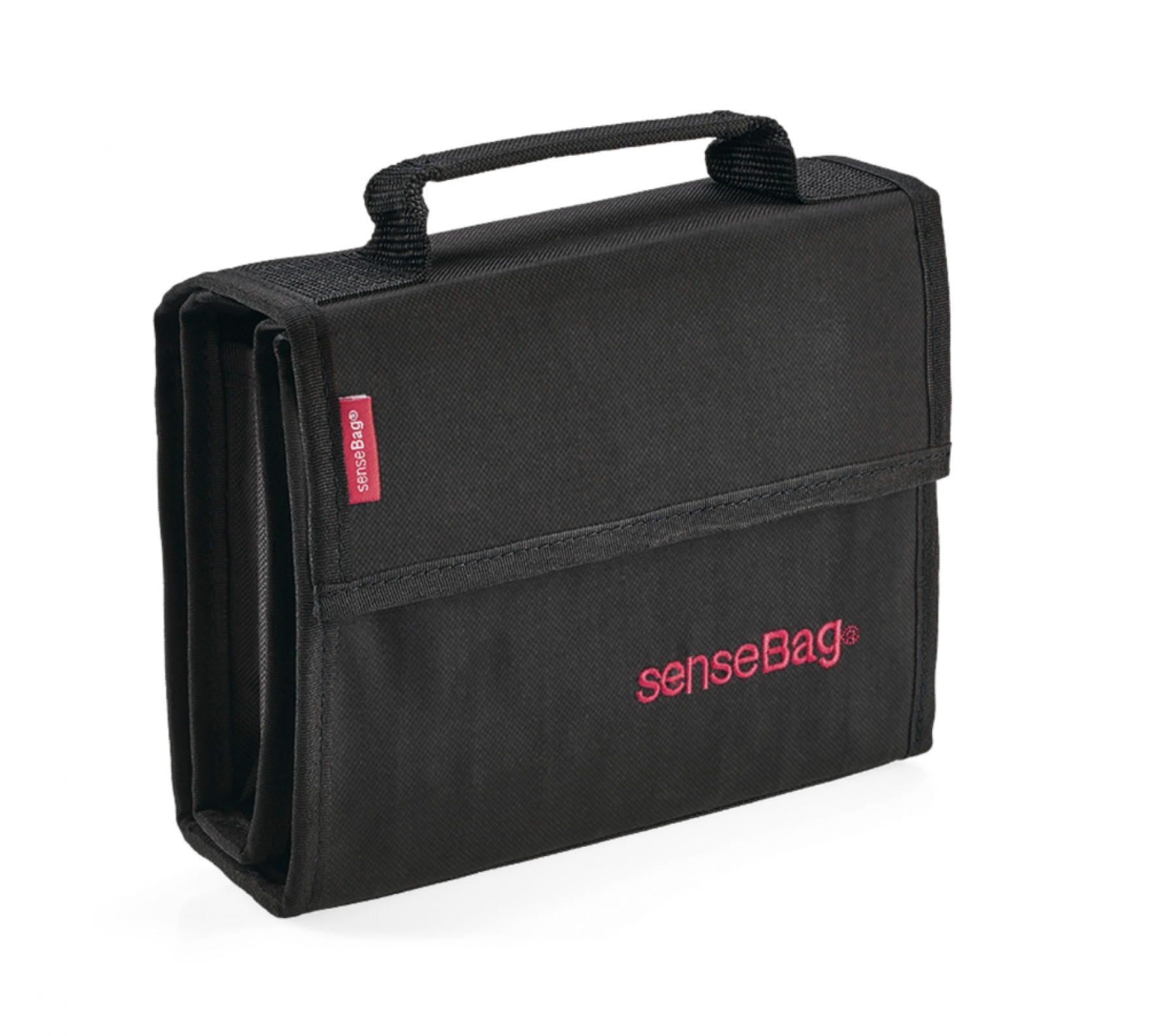 ETUI Sensebag pentru 36 instrumente de scris negru
