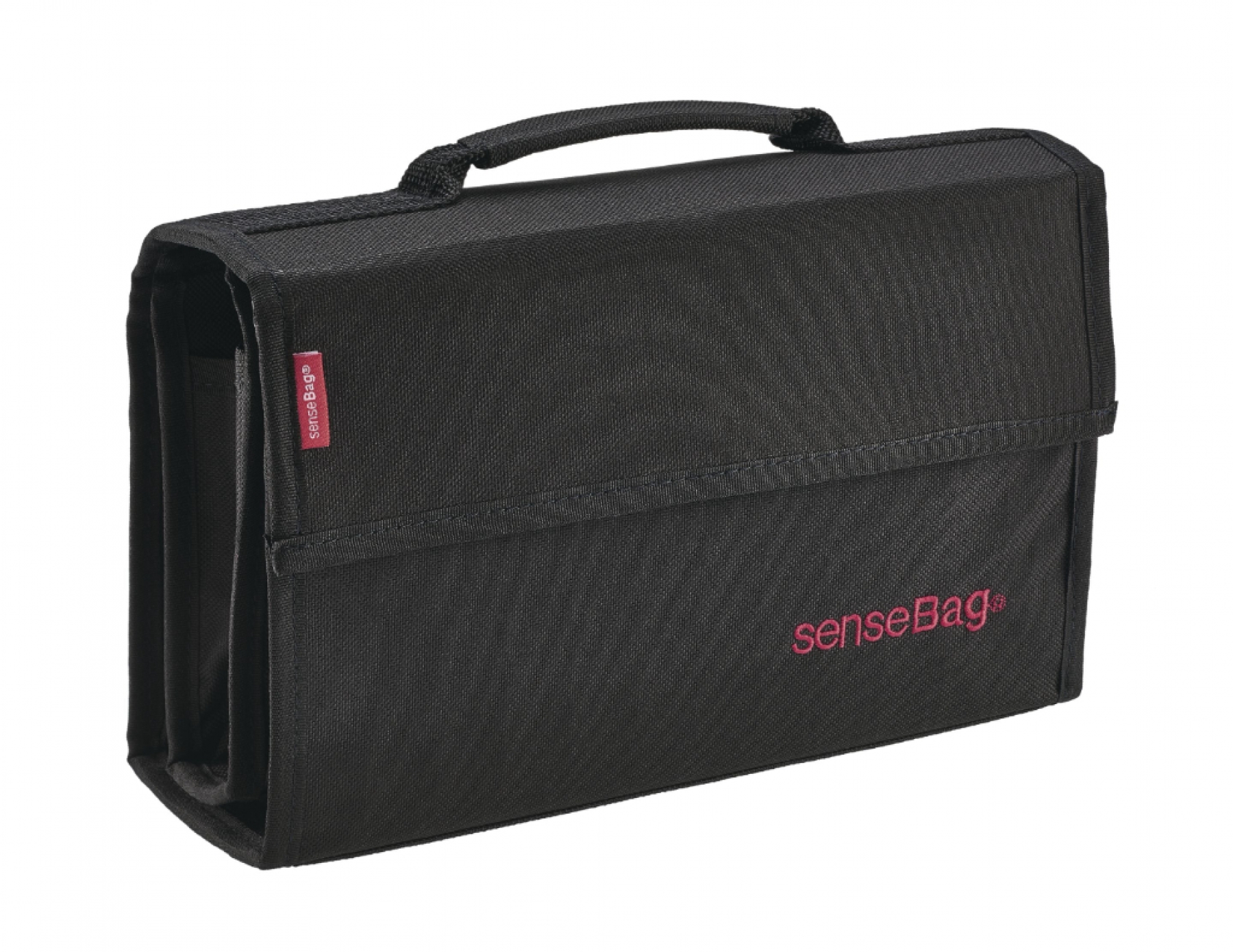 ETUI Sensebag pentru 72 instrumente de scris negru