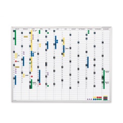 Planner MAGNETOPLAN anual CONTINUOUS 900 x 600 mm