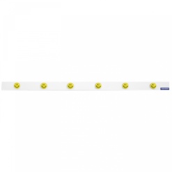 Banda magnetica 6 magneti Smiley 1000mm MGN