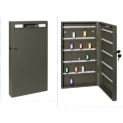 Panou metalic pentru 200 de chei, 450 x 680 x 50 mm, inchidere cu cheie, ALCO