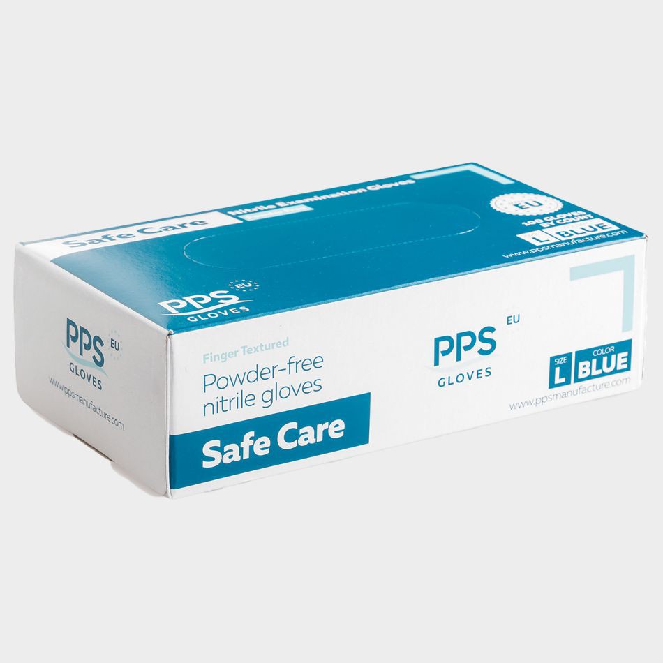 Manusi nitril unica folosinta STENSO, nepudrate, PPS, NITRILE, PF, marimea S