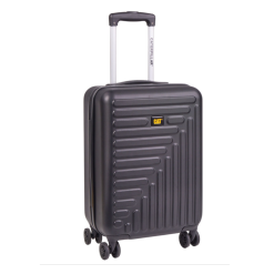 Troller cabina avion, CATERPILLAR Rockford, 37.5 x 23.5 x 54 cm (Lxlxh), 35L, ABS - negru