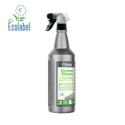 CLINEX Green Glass, 1 litru, cu pulverizator, solutie pentru spalat geamuri