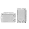 Suport PS, pentru ID carduri, 90x55mm, V+H, cu sistem anti-alunecare, 5 buc/set, KEJEA - transp.