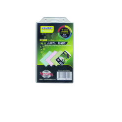Suport PP, pentru carduri, 55x90mm, vertical cu sistem de agatare, 10 buc/set, KEJEA - transp.