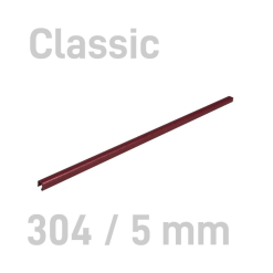 Sina metalica structura panzata, A4, 15-35 pag.( 5 mm) 10 buc/set, Metal -BIND OPUS - bordeaux