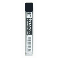 Mine pentru creion mecanic 1.3mm, 6/set, PENAC - HB