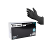 Manusi nitril PPS Pro Label, unica folosinta, 5.5gr.-0.13mm, 100 buc/cutie - negre - marime M