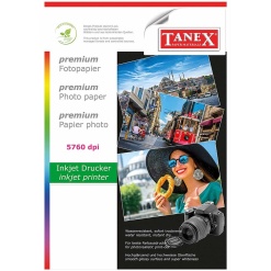 Hartie foto lucioasa, pentru inkjet, A4, 150gsm, 25 coli/top, TANEX