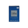 Bloc desen 1264 Black Drawing, A4, 200gr, 40 file, cu spirală Fabriano