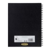 CAIET SPIRA PENTRU SCHITE A4 86 FILE 110G COPERTA NEAGRA PROFESSIONAL DERWENT - imagine 2