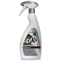 CIF Professional, cu pulverizator, pentru curatare si stralucire mobilier din lemn si plastic, 750ml