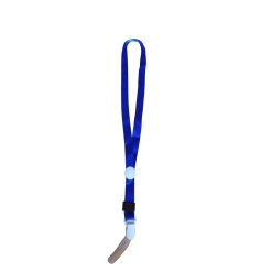 Lanyard textil, 15mm latime, KEJEA - albastru