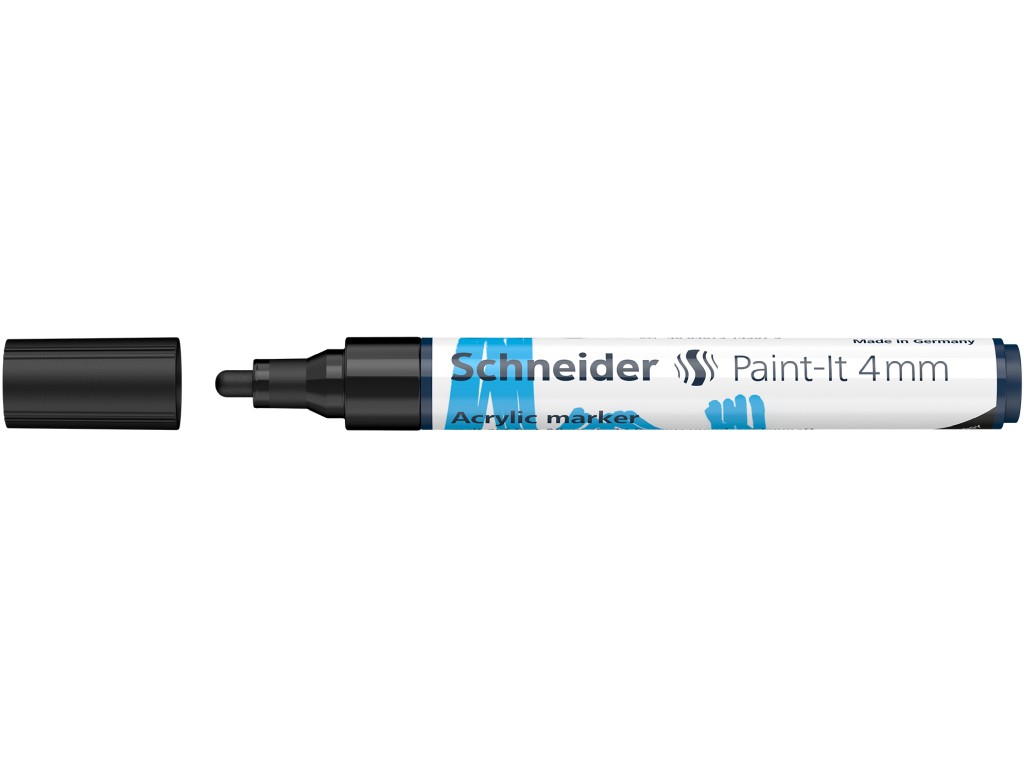 Marker cu vopsea acrilică Paint-It 320 4 mm Schneider - imagine 2