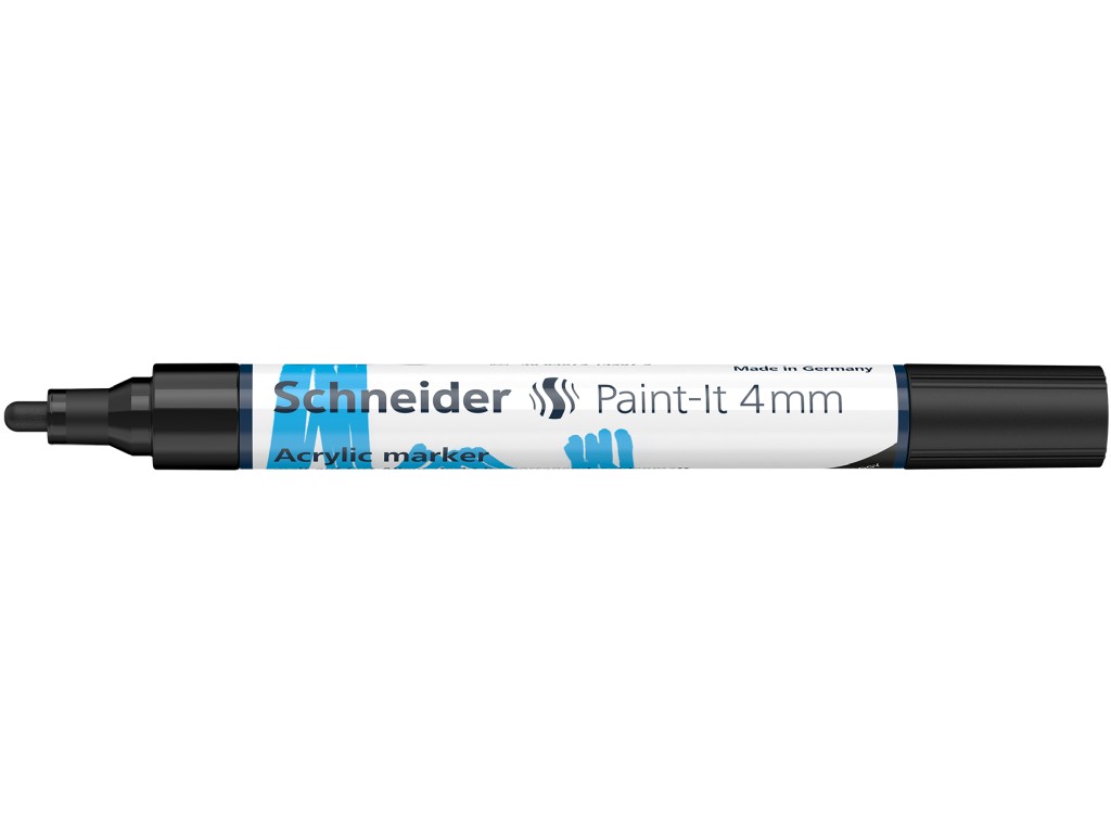 Marker cu vopsea acrilică Paint-It 320 4 mm Schneider - imagine 4
