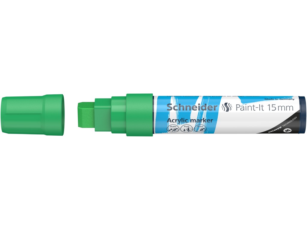 Marker cu vopsea acrilică Paint-It 330 15 mm Schneider - imagine 2