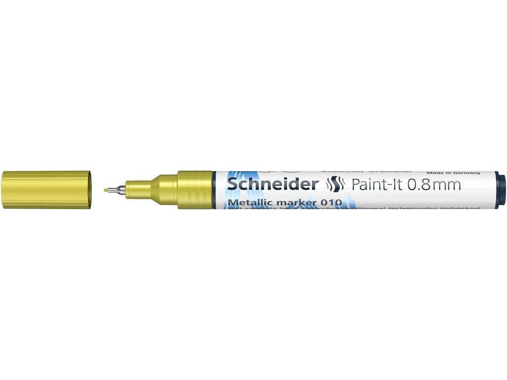 Marker metalic Schneider Paint-It 010 0,8 mm - imagine 3