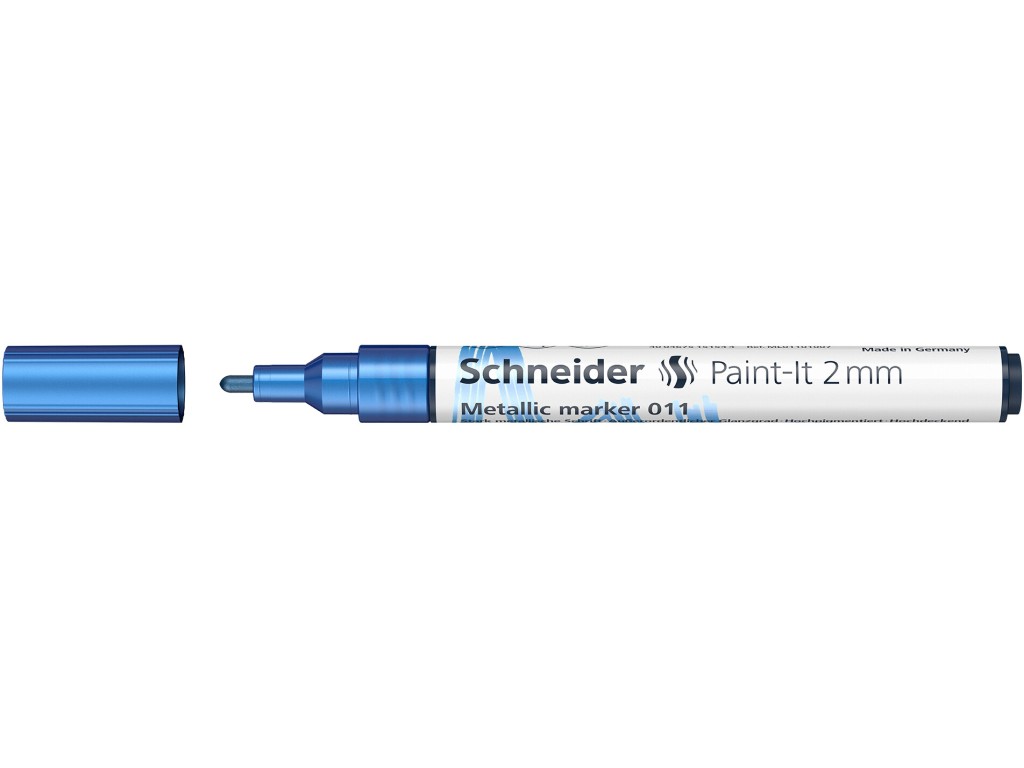 Marker metalic Schneider Paint-It 011 2 mm - imagine 3