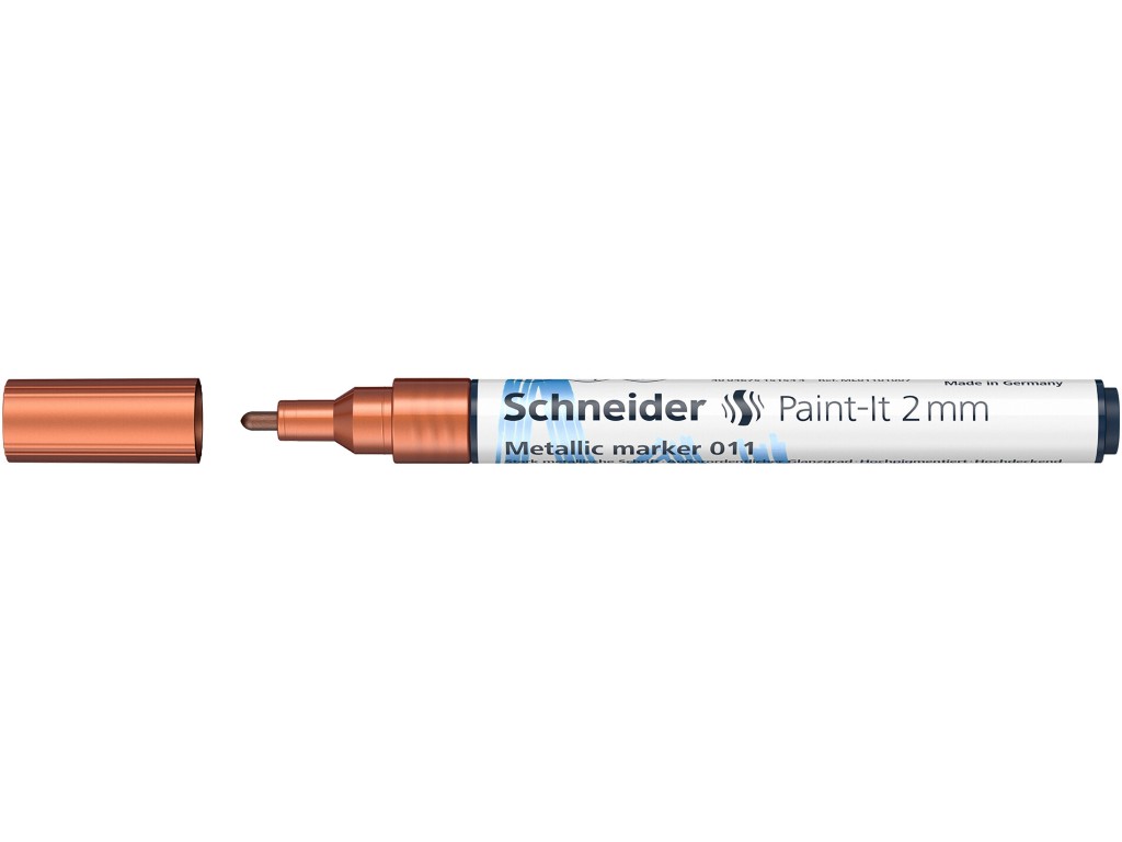 Marker metalic Schneider Paint-It 011 2 mm - imagine 3