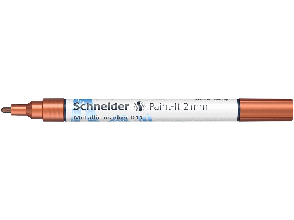 Marker metalic Schneider Paint-It 011 2 mm - imagine 5