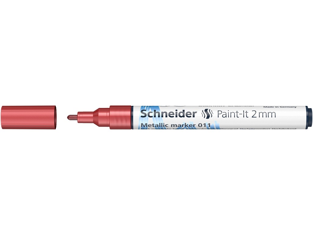 Marker metalic Schneider Paint-It 011 2 mm - imagine 3