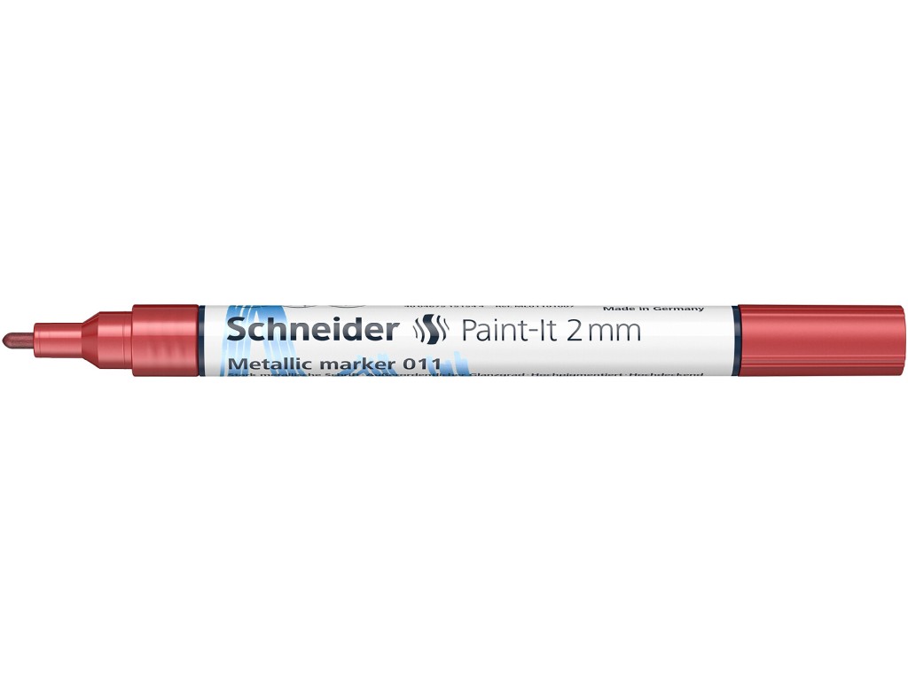 Marker metalic Schneider Paint-It 011 2 mm - imagine 5