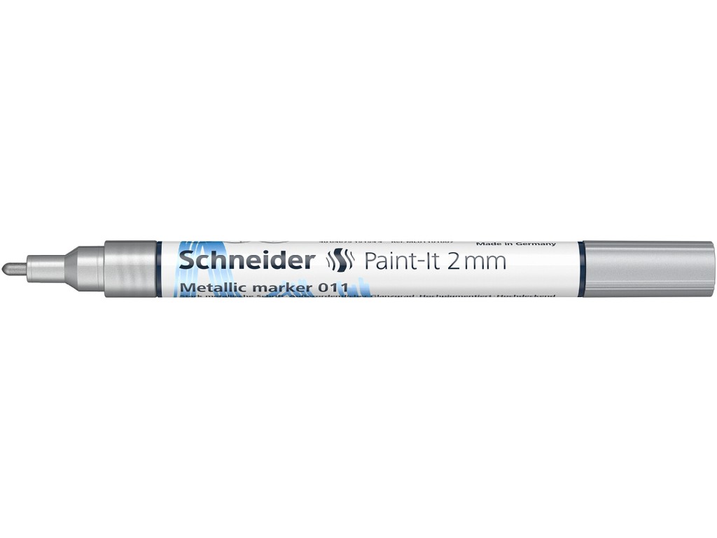 Marker metalic Schneider Paint-It 011 2 mm - imagine 5