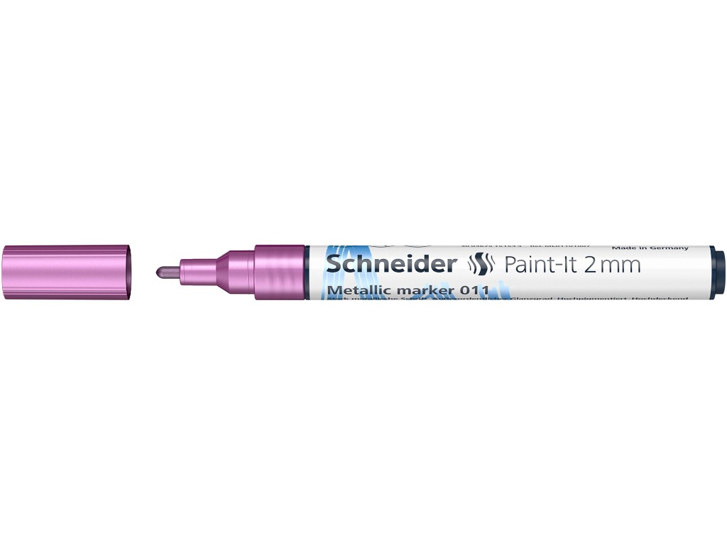 Marker metalic Schneider Paint-It 011 2 mm - imagine 3