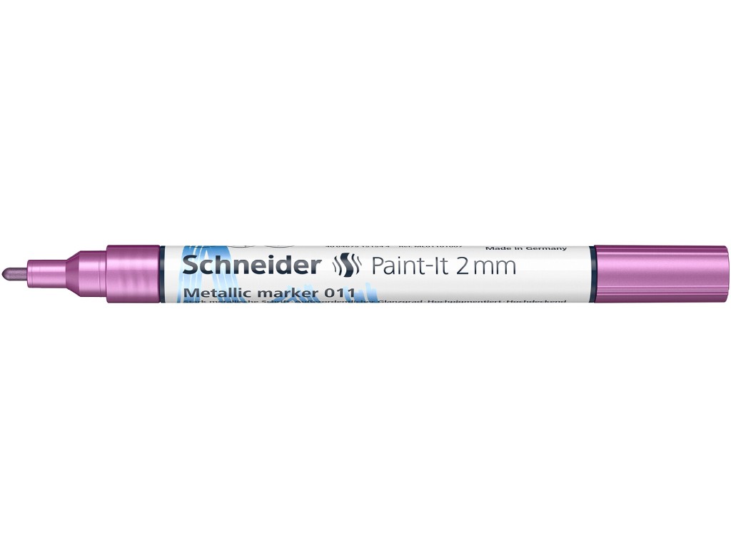 Marker metalic Schneider Paint-It 011 2 mm - imagine 5