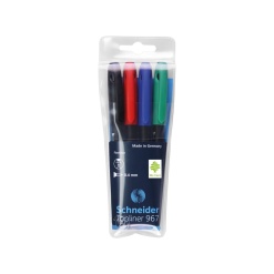 Liner 0.4 mm Schneider 967 4 buc/portofel