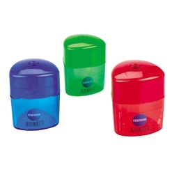 Ascutitoare plastic cu container 12 buc/display