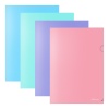 Mapa plastic A4  DIAGONAL PASTEL deschidere L-type