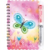 Notebook A6 model FLUTURE 140 x 103mm cu spirala dubla si pix inclus