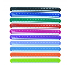 Rigla silicon flexibila COLORLINE 30cm