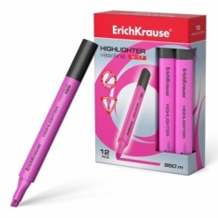 Text marker Visioline V-17 PINK 12 buc/cutie
