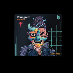 MousePAD A4TECH - gaming, Bloody "BP-45" Renegade Midnight, cauciuc si material textil, 450 x 400 x 5 mm, imagine, "BP-45 Renegade" 4711421 000949