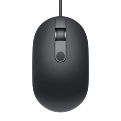Alternative view of MOUSE DELL, "MS819", PC sau NB, cu fir, USB, optic, 1000 dpi, butoane/scroll 3/1, fingerprint Reader, negru, "570-AARY" (timbru verde 0.18 lei)
