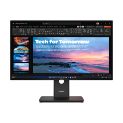 Lenovo Monitor ThinkVision T27QD-40&nbsp; 27" IPS QHD 4ms 350cd 1500:1 120Hz Dock DaisyChain HUB Tilt Swivel Lift Pivot "64AAGAT2EU" (timbru verde 7 lei)