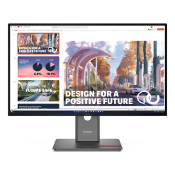 MONITOR LCD 27" P27QD-40/64B3GAT2EU LENOVO "64B3GAT2EU" (timbru verde 7 lei)