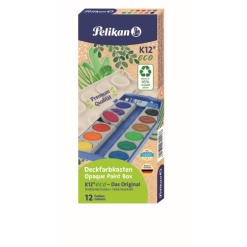 Alternative view of ACUARELE 12 CULORI K12 ECO DETASABILE + ALB DE ZINC